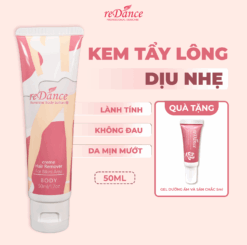 reDance - Kem tẩy lông dịu nhẹ 50ml + QUÀ TẶNG 1 sample gel dưỡng