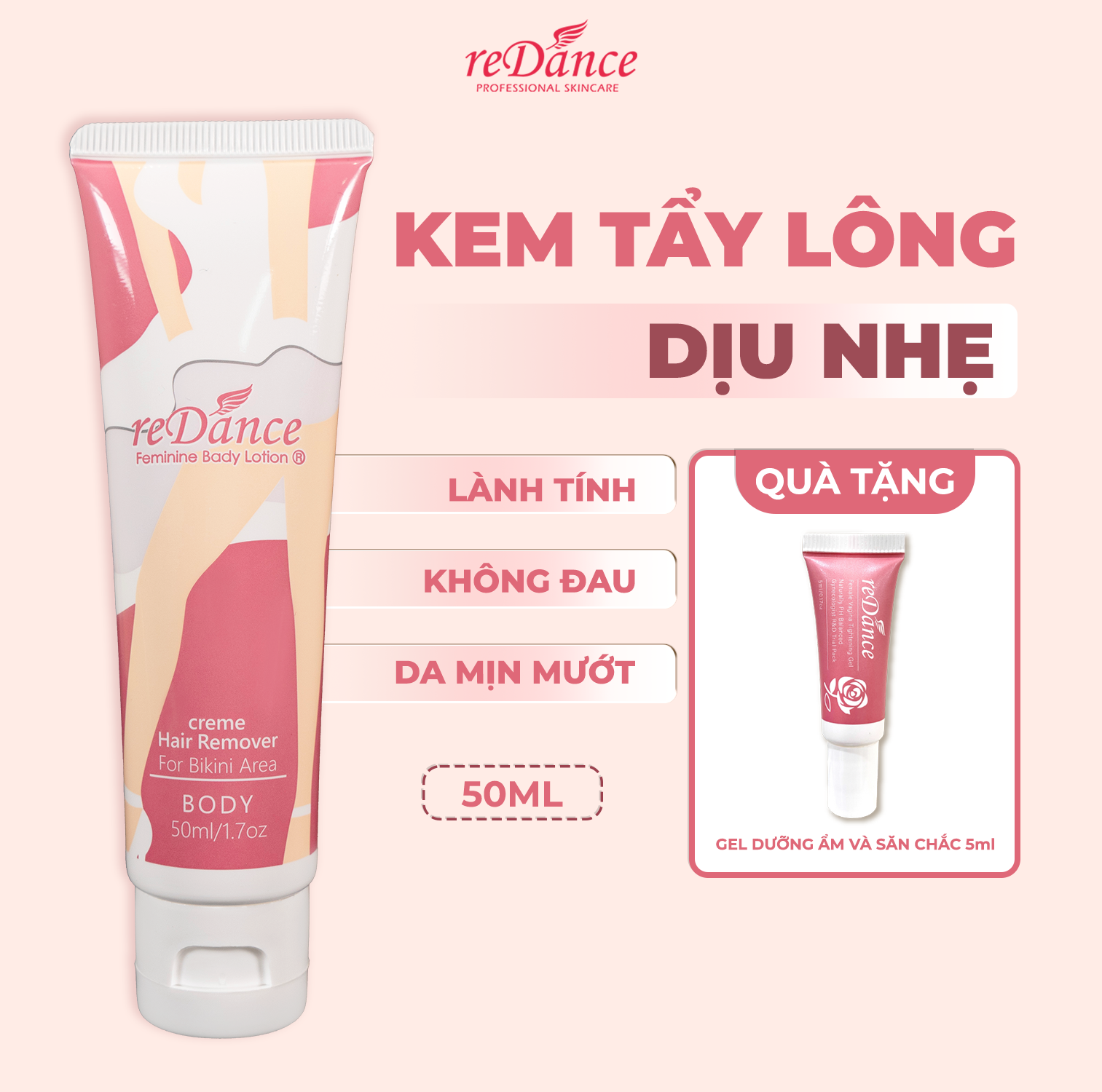 kem tẩy tặng mini